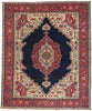 12 x 15 - Navy Blue Antique Serapi Rug - 79412