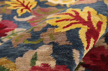 10 x 14 - Blue Vintage Tibetan Rug - 79413