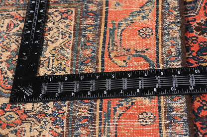 3 x 17 - Navy Blue Antique Bibikabad Rug - 79415