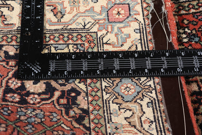 3 x 10 - Rust Vintage Bijar Rug - 79416