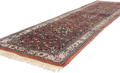 3 x 10 - Rust Vintage Bijar Rug - 79416