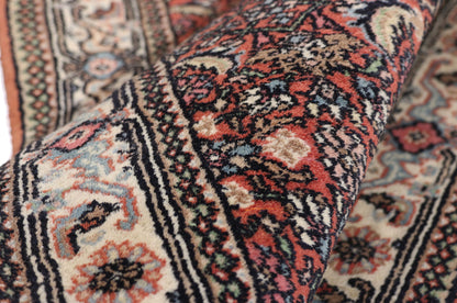 3 x 10 - Rust Vintage Bijar Rug - 79416