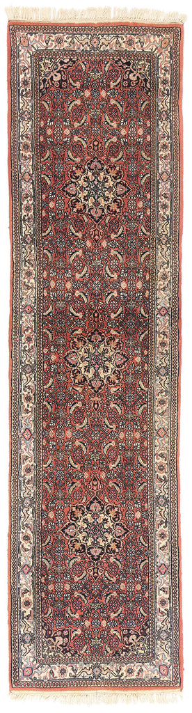3 x 10 - Rust Vintage Bijar Rug - 79416