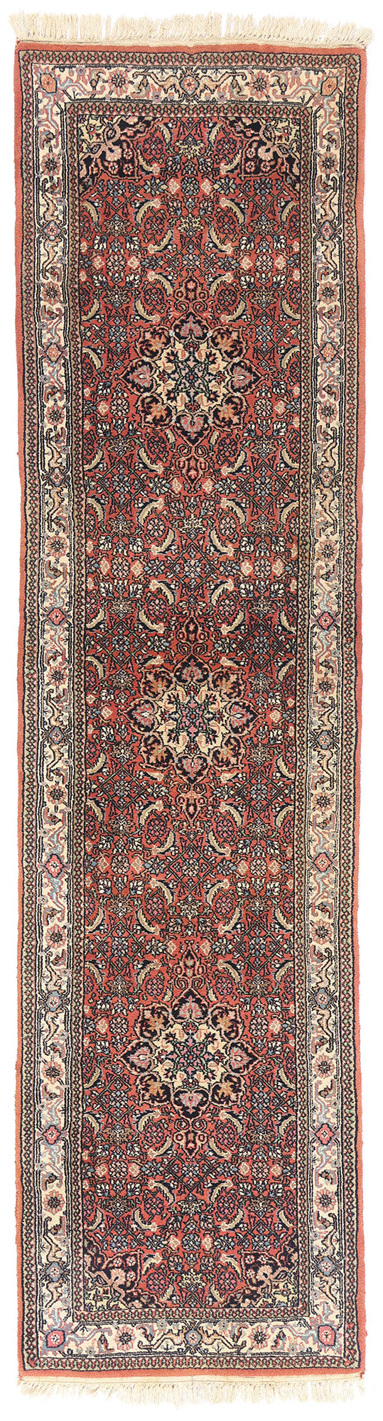 3 x 10 - Rust Vintage Bijar Rug - 79416