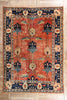 9 x 13 - Rust Vintage Oushak Rug - 79417