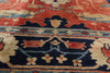 9 x 13 - Rust Vintage Oushak Rug - 79417