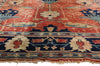9 x 13 - Rust Vintage Oushak Rug - 79417
