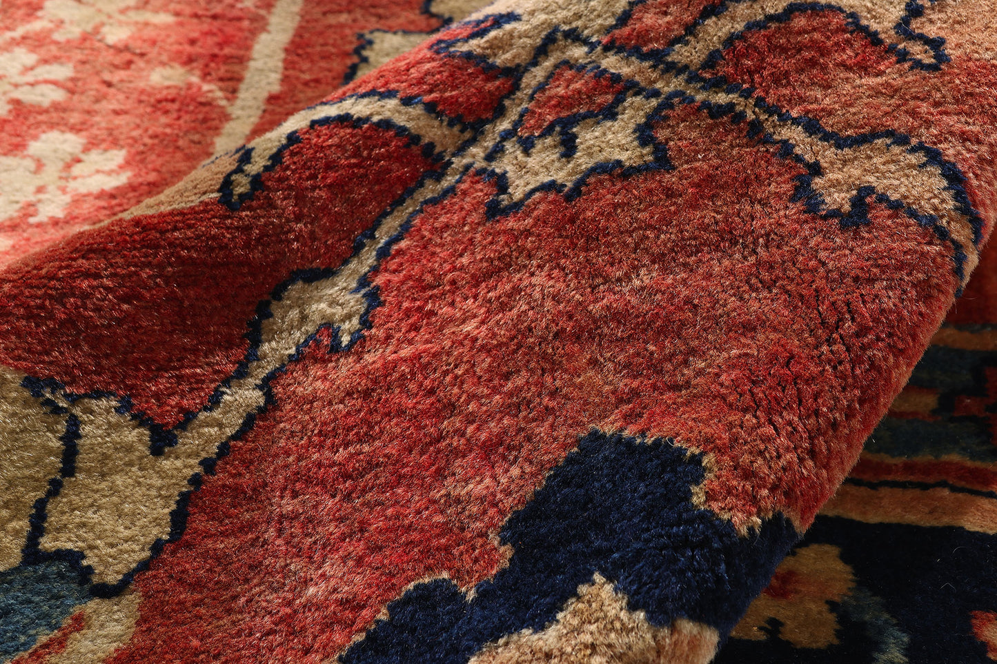 9 x 13 - Rust Vintage Oushak Rug - 79417