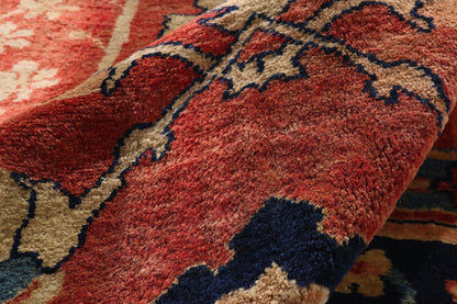 9 x 13 - Rust Vintage Oushak Rug - 79417