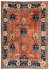 9 x 13 - Rust Vintage Oushak Rug - 79417