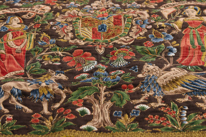 2 x 2 - Multicolor Antique French Tapestry - 79418