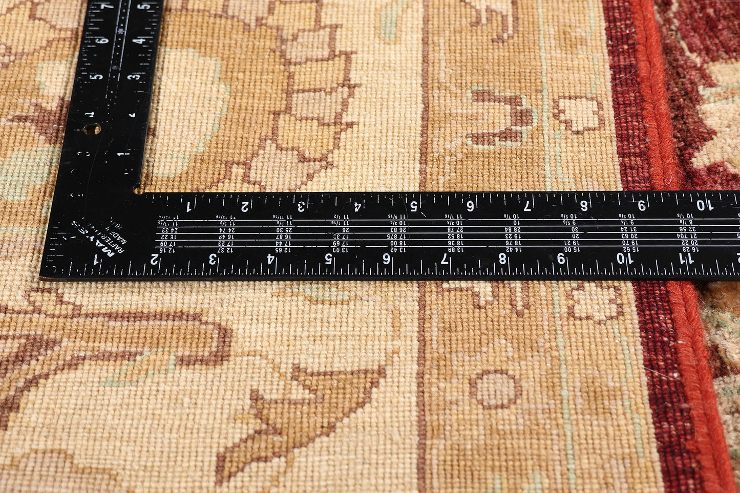 8 x 10 - Red Vintage Oushak Rug - 79420