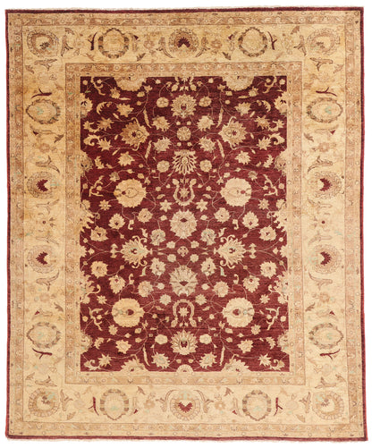 8 x 10 - Red Vintage Oushak Rug - 79420