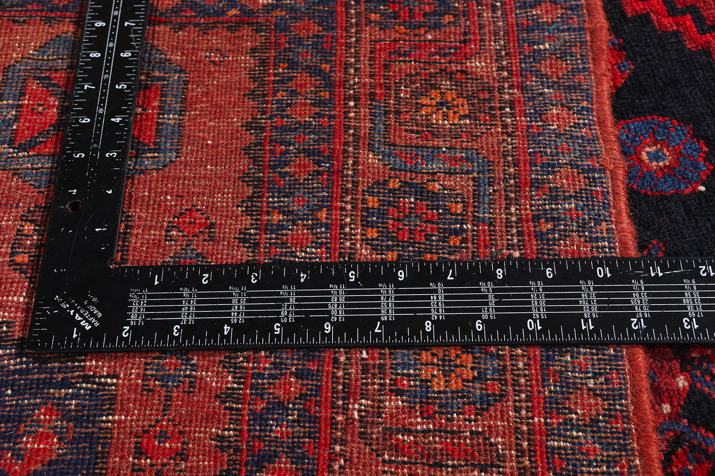 4 x 7 - Red Antique Bijar Rug - 79425