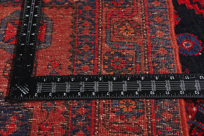 4 x 7 - Red Antique Bijar Rug - 79425