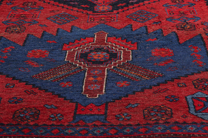 4 x 7 - Red Antique Bijar Rug - 79425