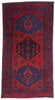 4 x 7 - Red Antique Bijar Rug - 79425