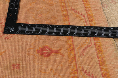 13 x 16 Pink Antique Turkish Oushak Rug 79430