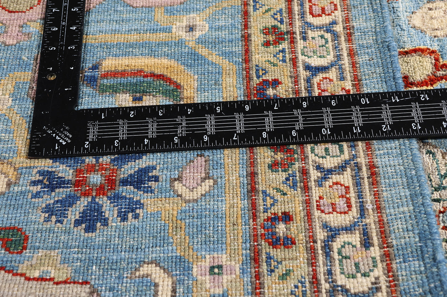 9 x 12 - Blue Vintage Bijar Rug - 79431