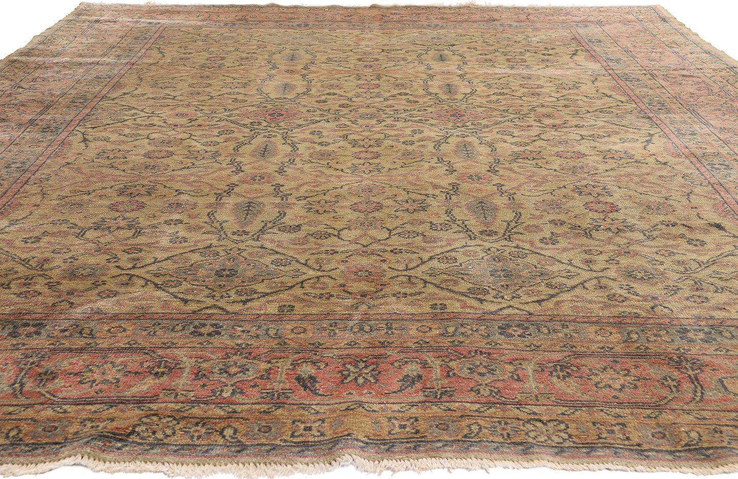 8 x 11 - Beige Vintage Sparta Rug - 79434