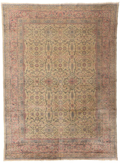 8 x 11 - Beige Vintage Sparta Rug - 79434