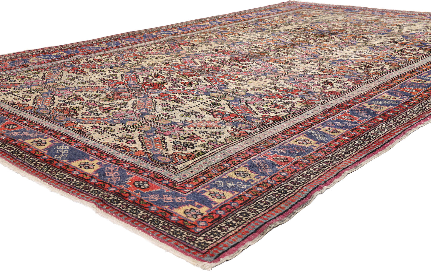 6 x 10 - Ivory Vintage Sivas Rug - 79438