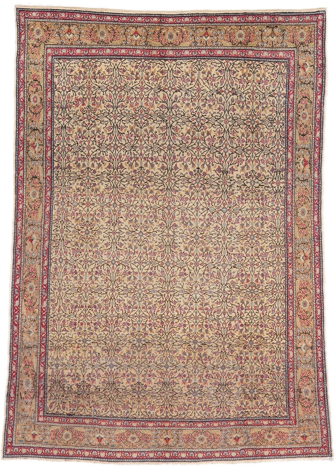 6 x 9 - Beige Vintage Sivas Rug - 79439