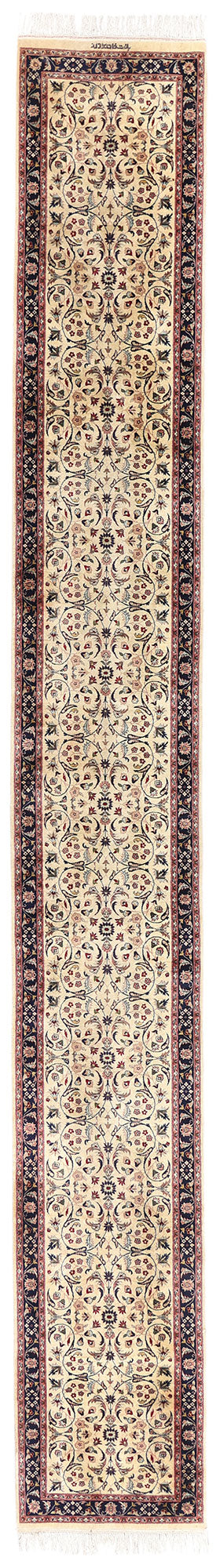 2 x 20 - Ivory Vintage Tabriz Rug - 79442