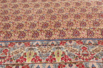 5 x 8 - Ivory Antique Kerman Rug - 79443