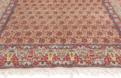 5 x 8 - Ivory Antique Kerman Rug - 79443