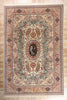 12 x 18 - Ivory Vintage Tabriz Rug - 79445