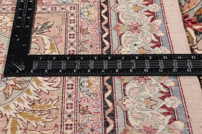 12 x 18 - Ivory Vintage Tabriz Rug - 79445
