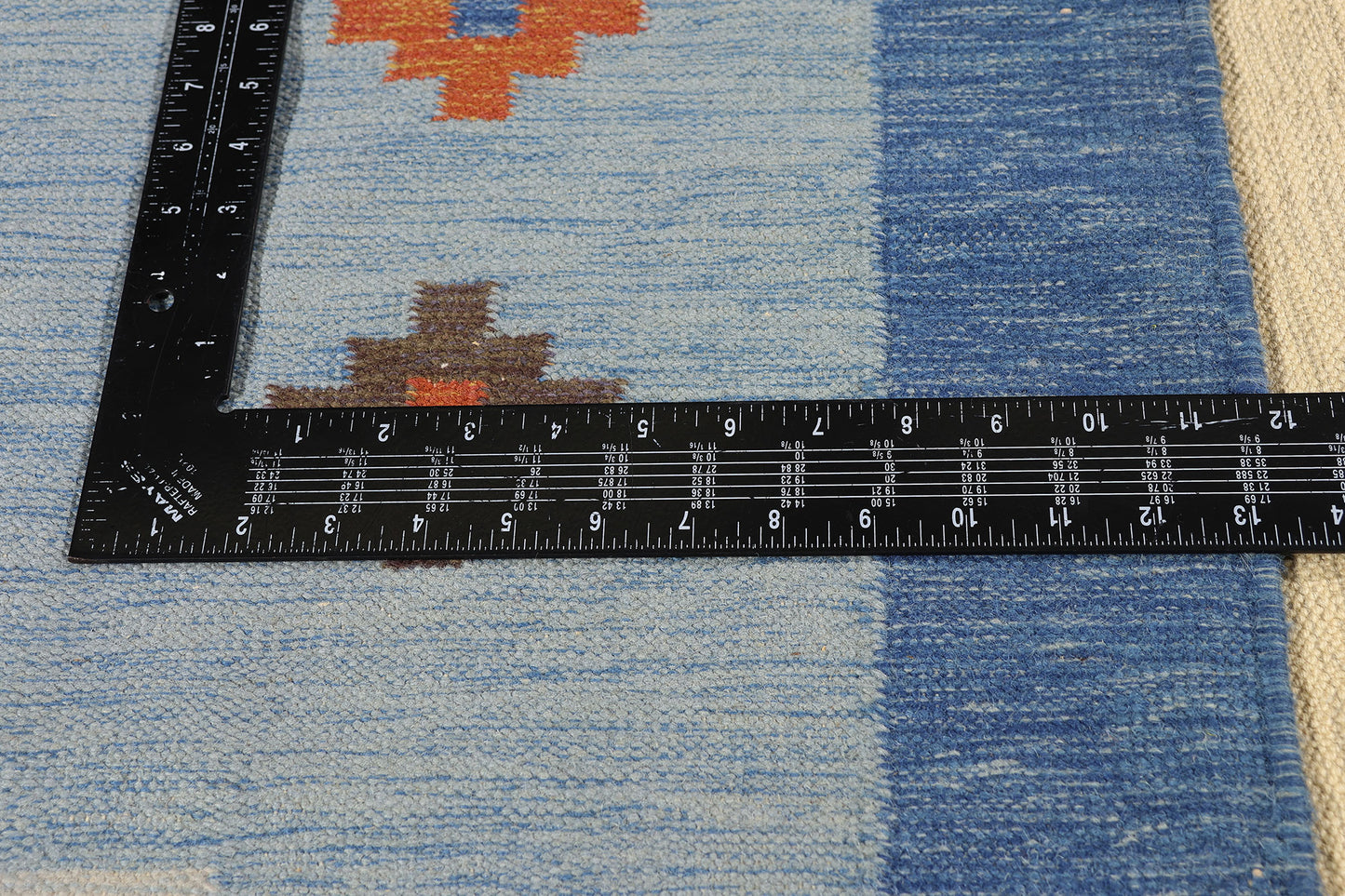 8 x 10 - Ivory Vintage Kilim Rug - 79446