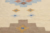 8 x 10 - Ivory Vintage Kilim Rug - 79446