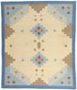 8 x 10 - Ivory Vintage Kilim Rug - 79446
