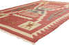 5 x 7 - Red Vintage Kilim Rug - 79447