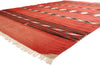 9 x 12 - Red Vintage Kilim Rug - 79449