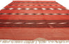9 x 12 - Red Vintage Kilim Rug - 79449