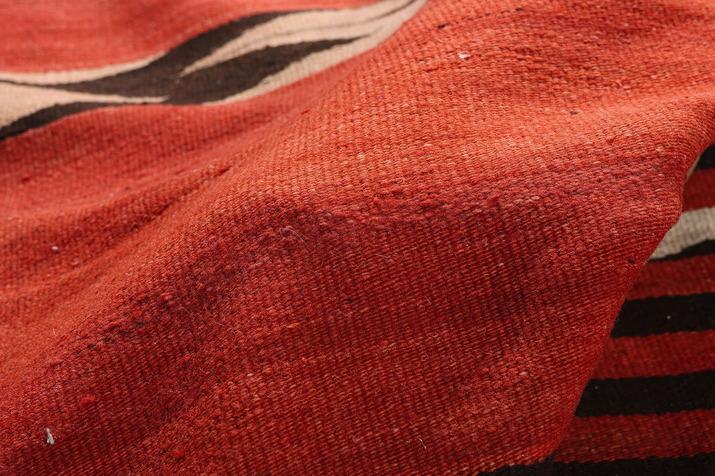 9 x 12 - Red Vintage Kilim Rug - 79449