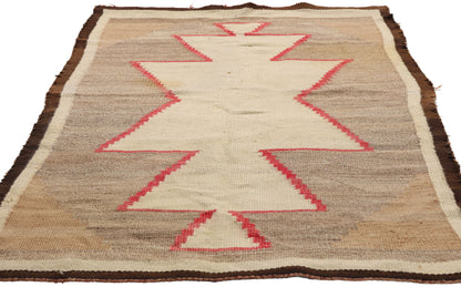 3 x 5 - Brown Antique Navajo Rug - 79450