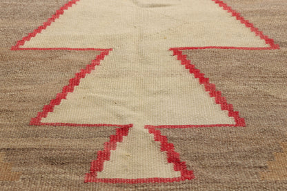 3 x 5 - Brown Antique Navajo Rug - 79450