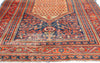4 x 10 - Navy Blue Antique Malayer Rug - 79452
