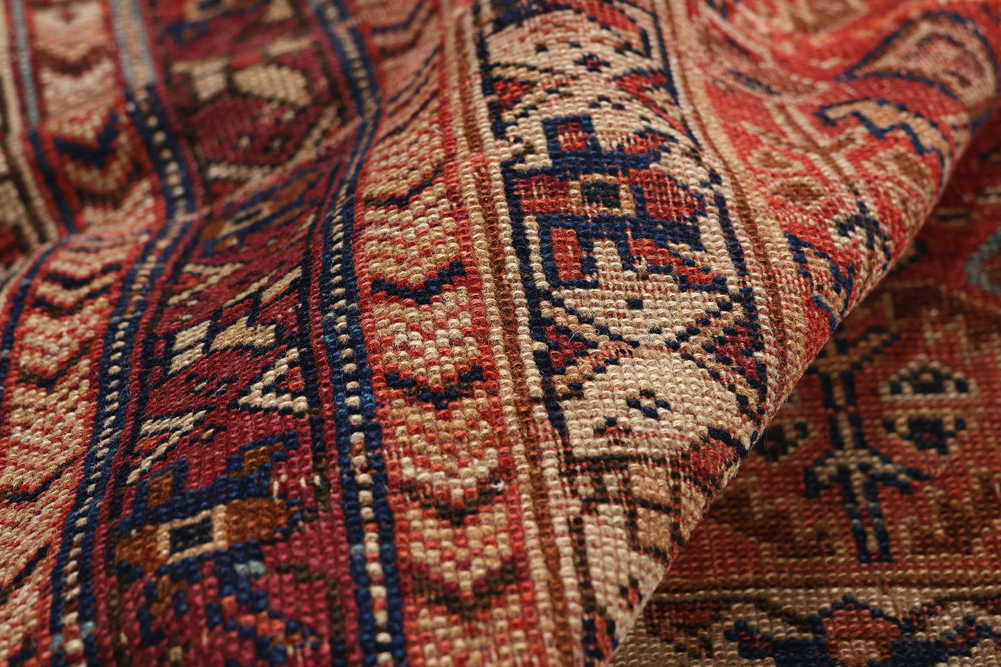 4 x 5 - Rust Antique Kazak Rug - 79453