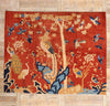 10 x 8 - Red Vintage Tapestry Rug- 79454