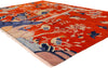 8 x 5 - Red Vintage Chinese Art Deco Rug - 79455
