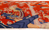 8 x 5 - Red Vintage Chinese Art Deco Rug - 79455