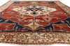 10 x 13 - Red Antique Persian Serapi Rug - 79456