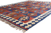 7 x 8 - Rust Antique Kilim Rug - 79457