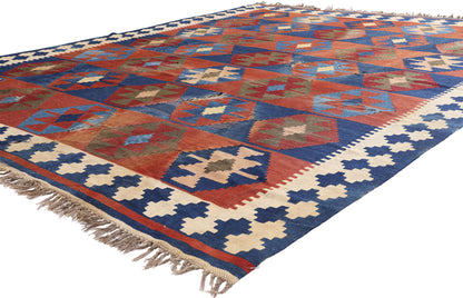 7 x 8 - Rust Antique Kilim Rug - 79457