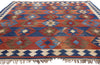 7 x 8 - Rust Antique Kilim Rug - 79457